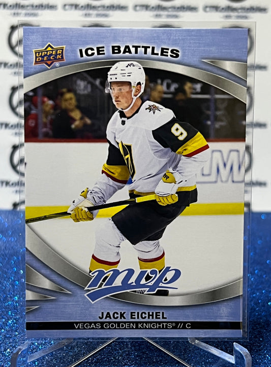 2023-24 UPPER DECK MVP JACK EICHELE # 201 ICE BATTLES VEGAS GOLDEN KNIGHTS NHL HOCKEY TRADING CARD