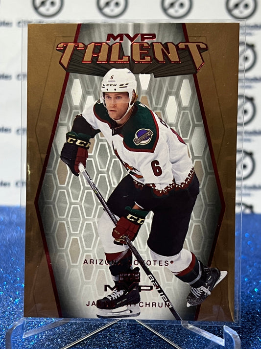 2023-24 UPPER DECK MVP JAKOB CHYCHRUN  # MT-25 ARIZONA COYOTES NHL HOCKEY CARD