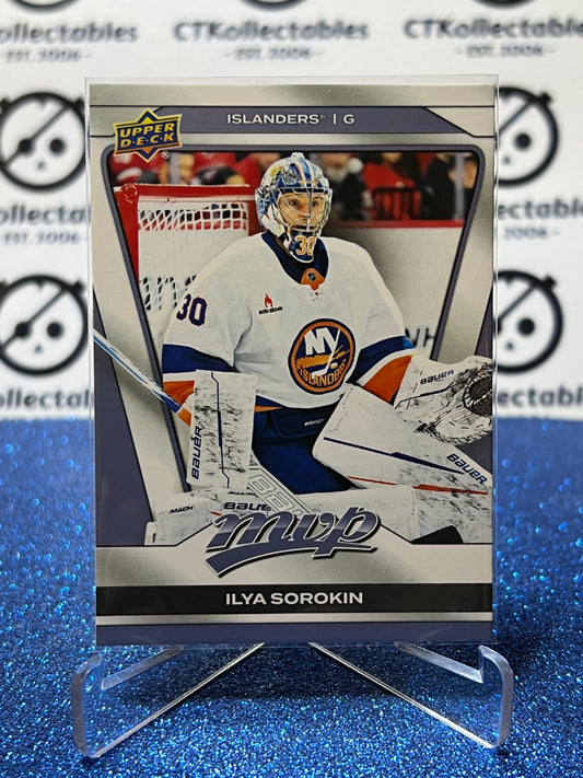 2025-26 UPPER DECK MVP ILYA SOROKIN # 54 NY ISLANDERS HOCKEY CARD
