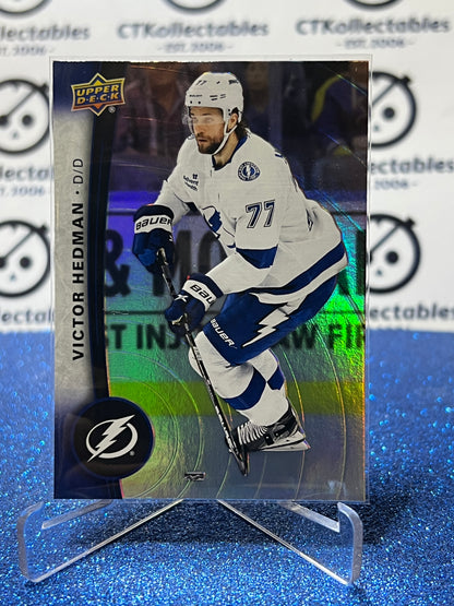 2025-26 UPPER DECK VICTOR HEDMAN # 77 TIM HORTONS TAMPA BAY LIGHTNING HOCKEY CARD