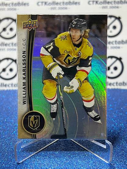2025-26 UPPER DECK WILLIAM KARLSSON # 17 TIM HORTONS GOLDEN KNIGHTS HOCKEY CARD