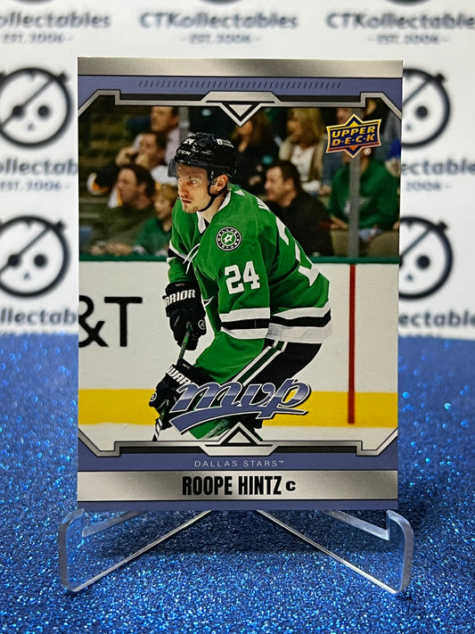 2024-25 UPPER DECK MVP ROOPE HINTZ # 42 DALLAS STARS HOCKEY CARD