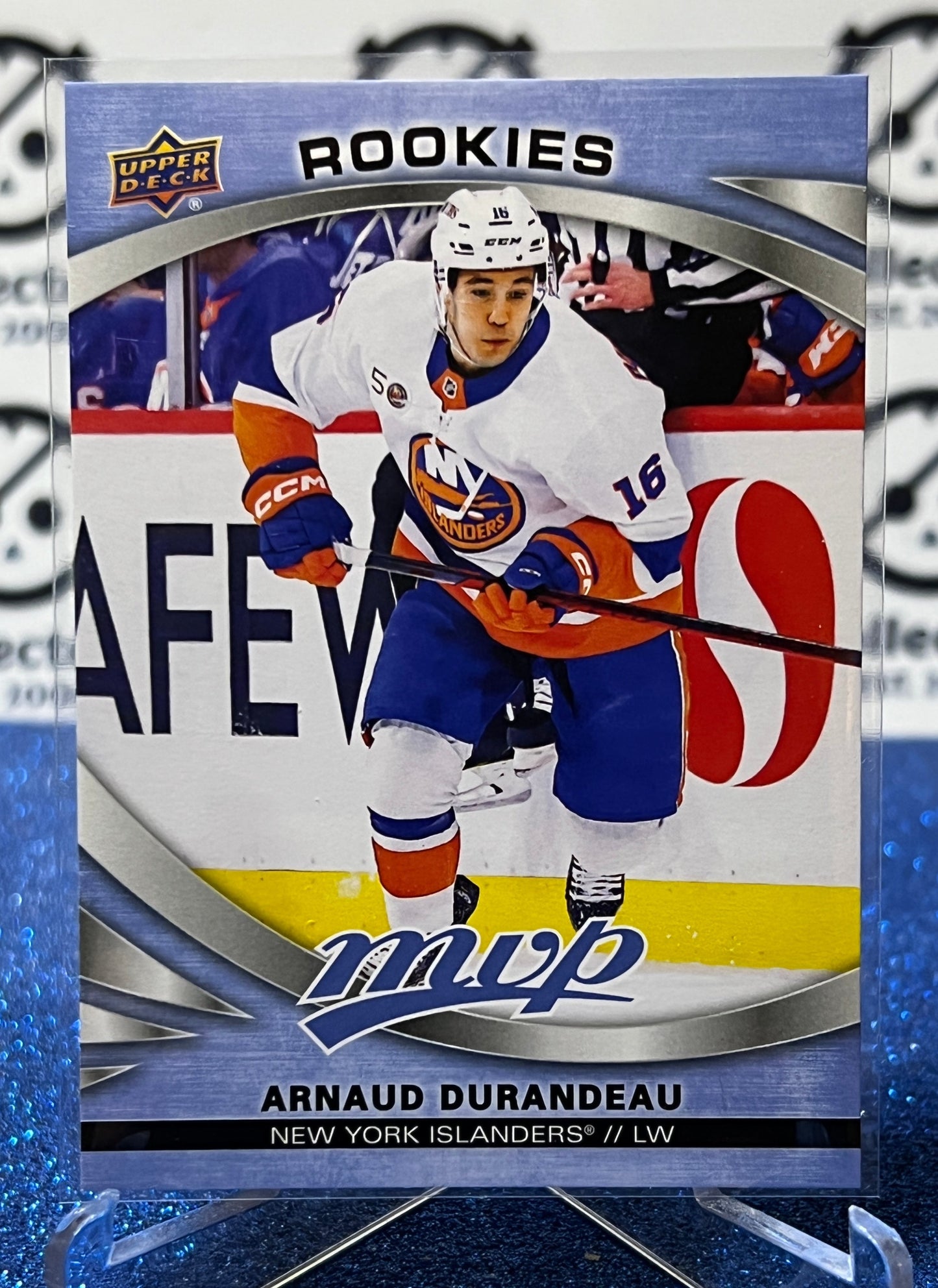 2023-24 UPPER DECK MVP ARNAUD DURANDEAU # 237 ROOKIE NEW YORK ISLANDERS HOCKEY CARD