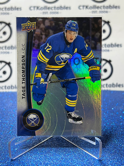 2025-26 UPPER DECK TAGE THOMPSON # 72 TIM HORTONS BUFFALO SABRES HOCKEY CARD
