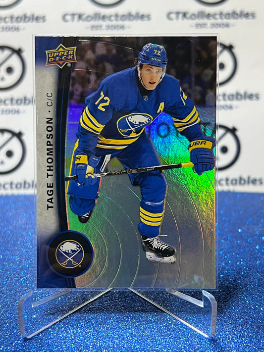 2025-26 UPPER DECK TAGE THOMPSON # 72 TIM HORTONS BUFFALO SABRES HOCKEY CARD