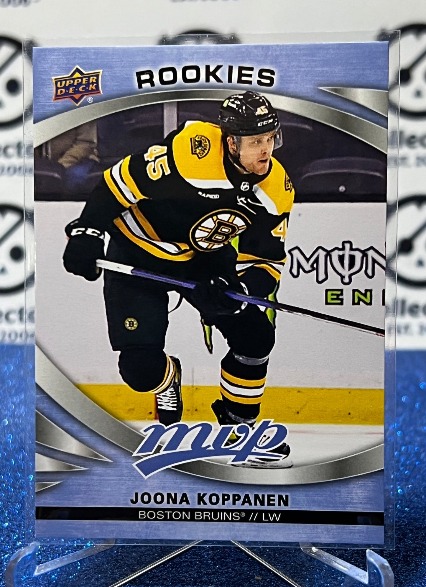 2023-24 UPPER DECK MVP JOONA KOPPANEN # 224 ROOKIE BOSTON BRUINS HOCKEY CARD