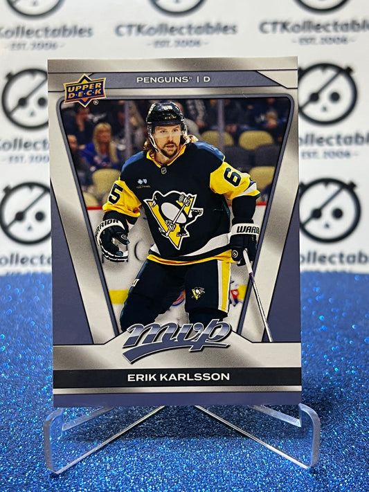 2025-26 UPPER DECK MVP ERIK KARLSSON # 173 PITTSBURGH PENGUINS HOCKEY CARD