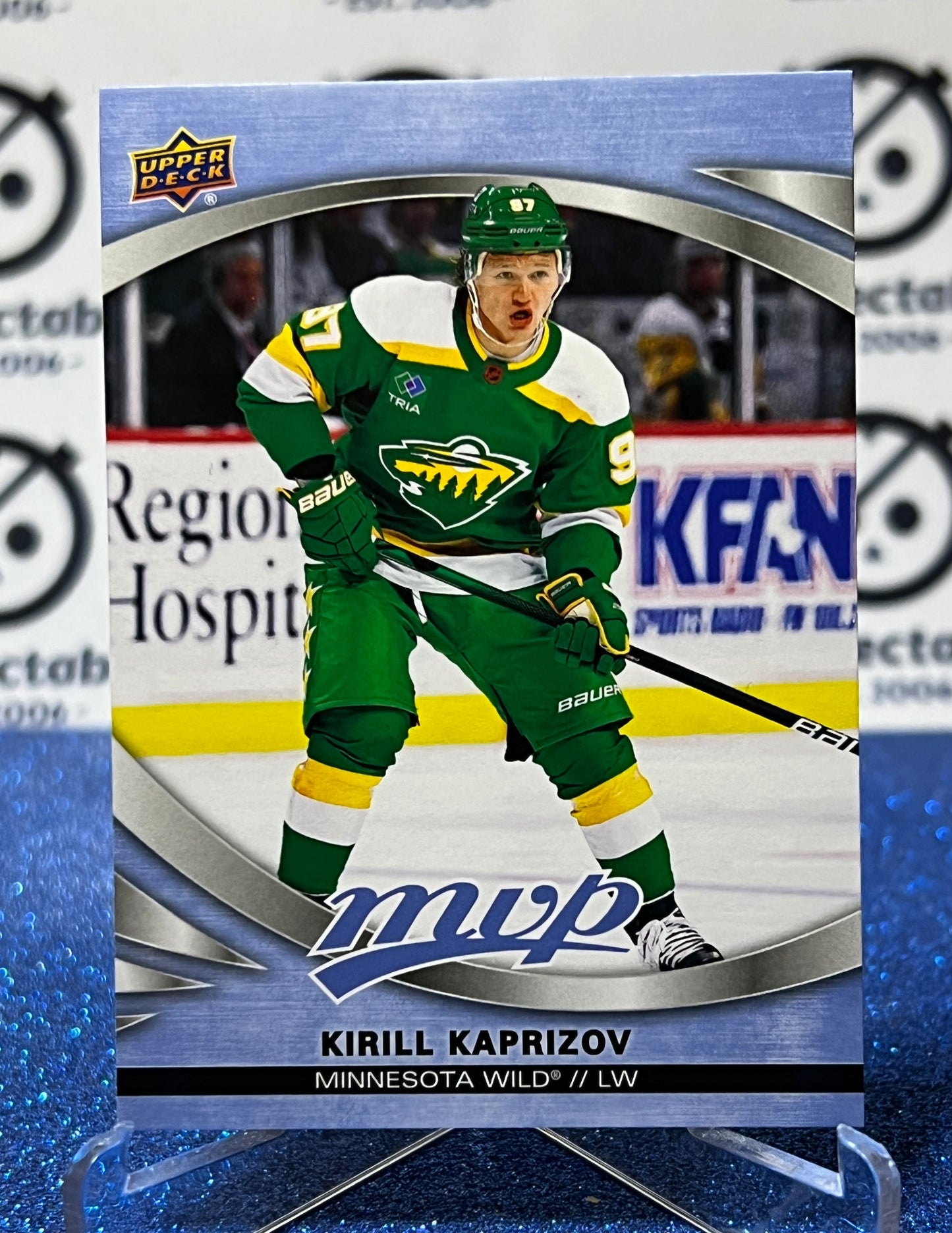2023-24 UPPER DECK MVP  KIRILL KAPRIZOV # 23 MINNESOTA WILD  NHL HOCKEY CARD