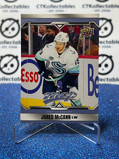 2024-25 UPPER DECK MVP JARED McCANN # 10 SEATTLE KRAKEN HOCKEY CARD