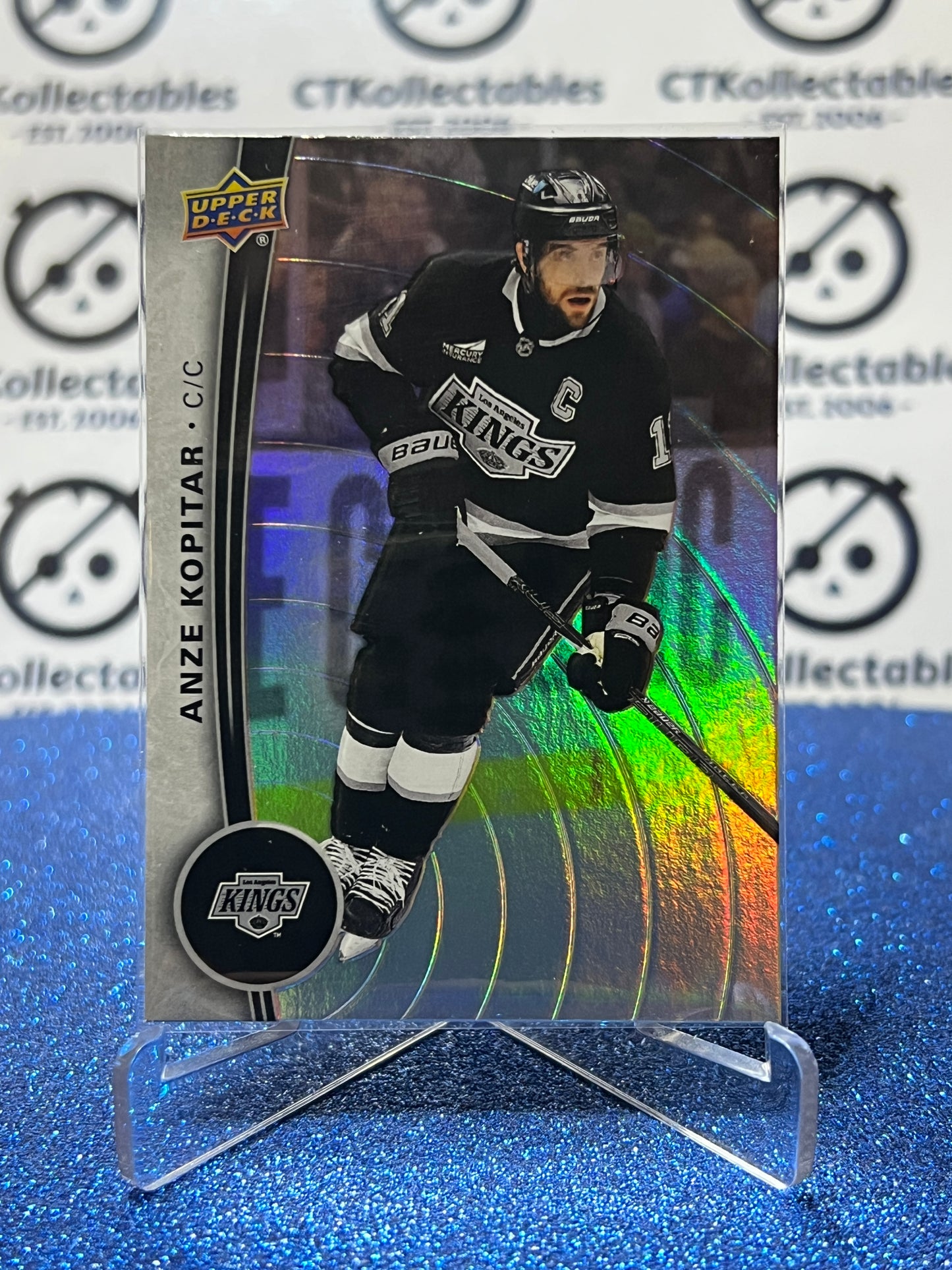 2025-26 UPPER DECK ANZE KOPITAR # 11 TIM HORTONS LA KINGS HOCKEY CARD