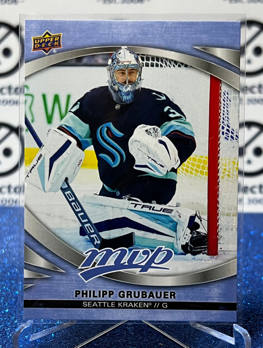 2023-24 UPPER DECK MVP PHILIPP GRUBAUER # 69 SEATTLE KRAKEN NHL HOCKEY CARD
