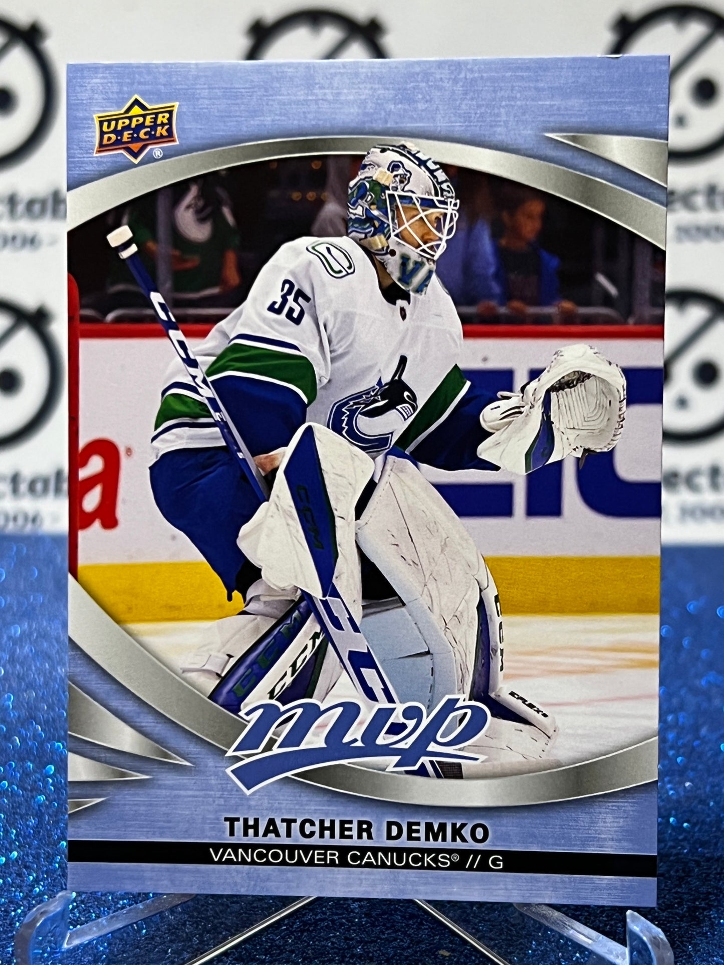 2023-24 UPPER DECK MVP THATCHER DEMKO # 169 VANCOUVER CANUCKS HOCKEY CARD