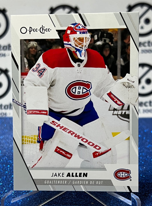 2023-24 O-PEE-CHEE JAKE ALLEN # 405 MONTREAL CANADIANS HOCKEY CARD