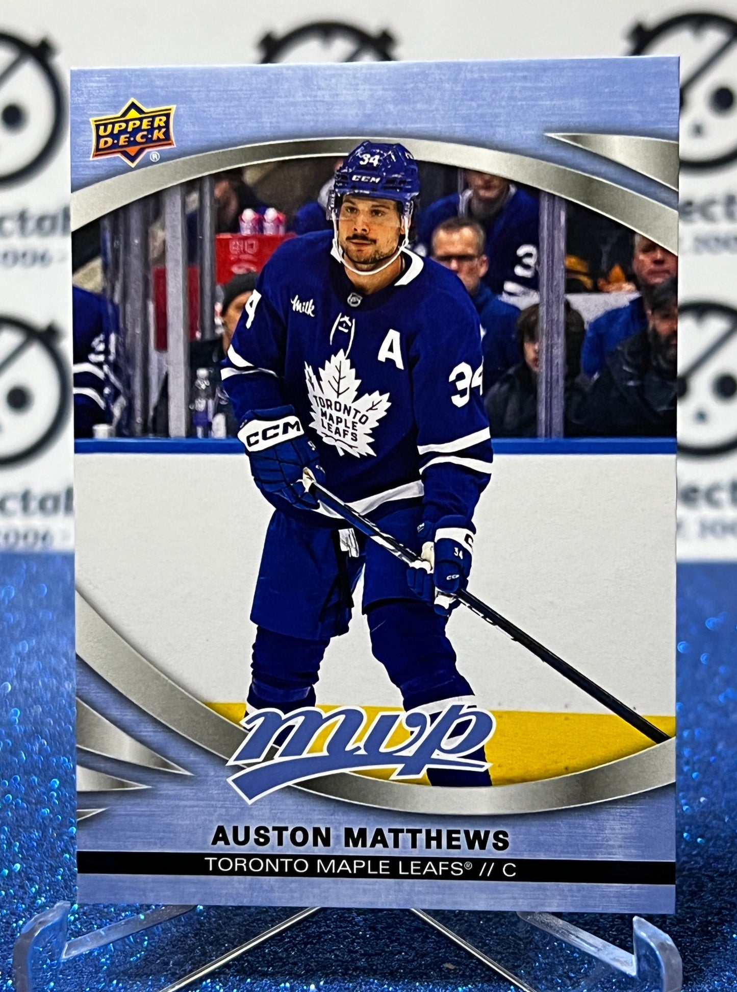 2023-24 UPPER DECK MVP AUSTON MATTHEWS # 53 TORONTO MAPLE LEAFS NHL HOCKEY CARD