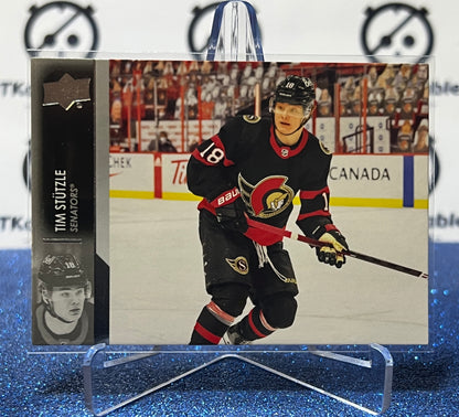 2021-22 UPPER DECK TIM STUTZLE # 120 OTTAWA SENATORS HOCKEY CARD