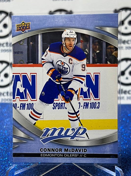 2023-24 UPPER DECK MVP CONNOR McDAVID # 35 EDMONTON OILERS HOCKEY CARD