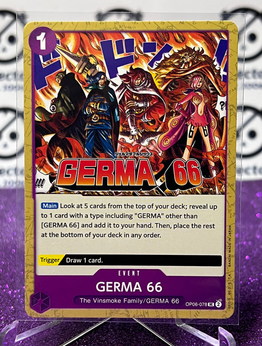 2024 ONE PIECE GERMA 66 # OP06-078 UC WINGS OF THE CAPTAIN  CARD