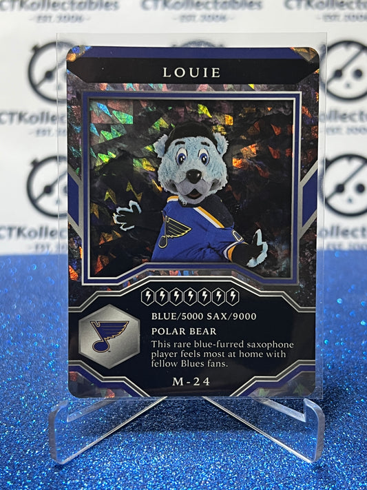 2021-22 UPPER DECK MVP LOUIE # M-24 MASCOTS ST. LOUIS BLUES HOCKEY CARD