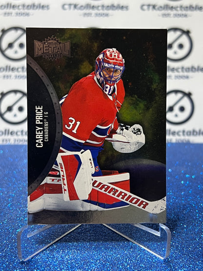 2021-22 SKYBOX METAL CAREY PRICE # 60 MONTREAL CANADIENS HOCKEY CARD