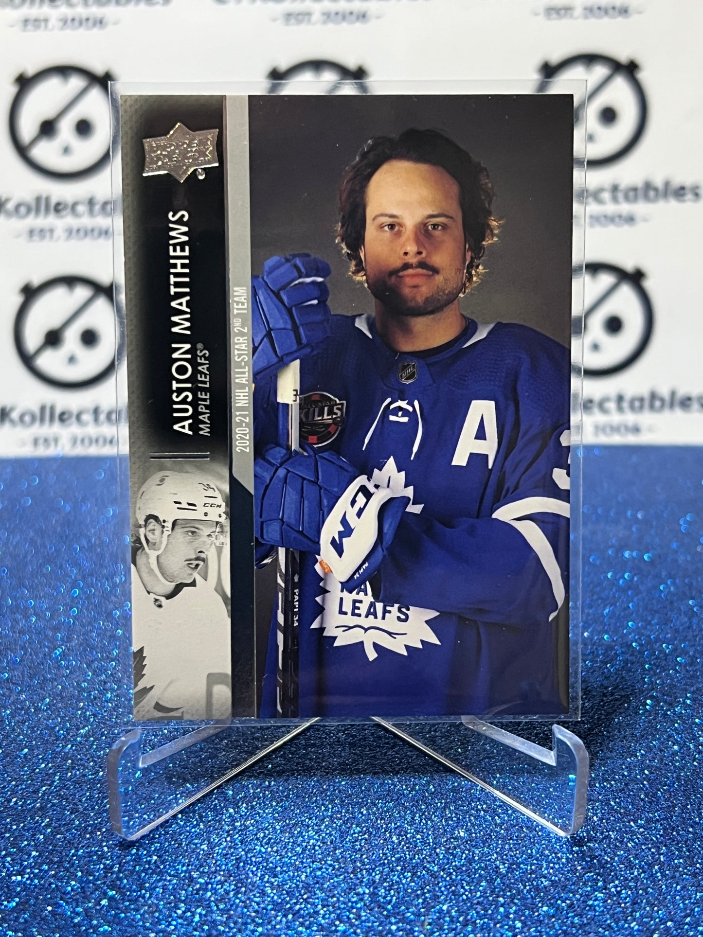 2021-22 UPPER DECK AUSTON MATTHEWS # 674 TORONTO MAPLE LEAFS HOCKEY CARD