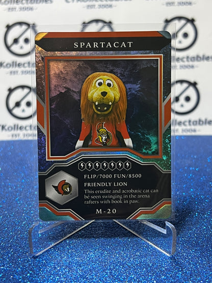 2021-22 UPPER DECK MVP SPARTACAT # M-20 MASCOTS OTTAWA SENATORS HOCKEY CARD