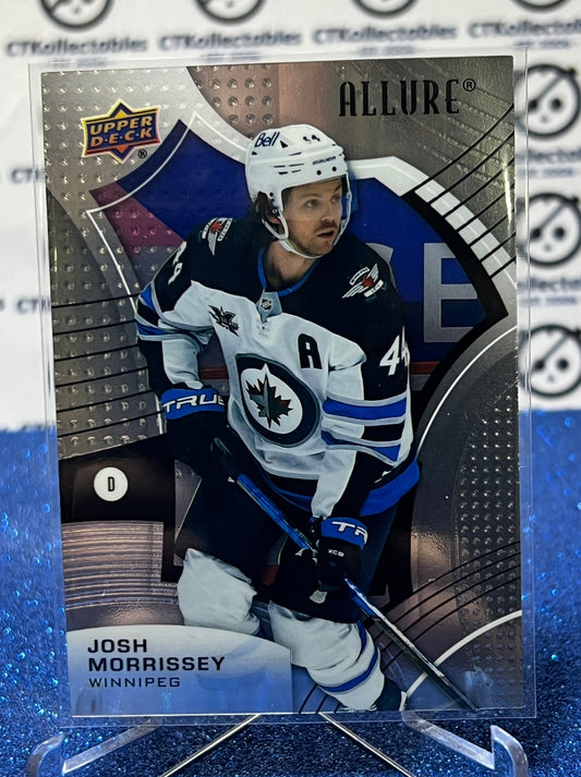 2021-22 UPPER DECK ALLURE JOSH MORRISSEY # 32 WINNIPEG JETS  NHL HOCKEY CARD