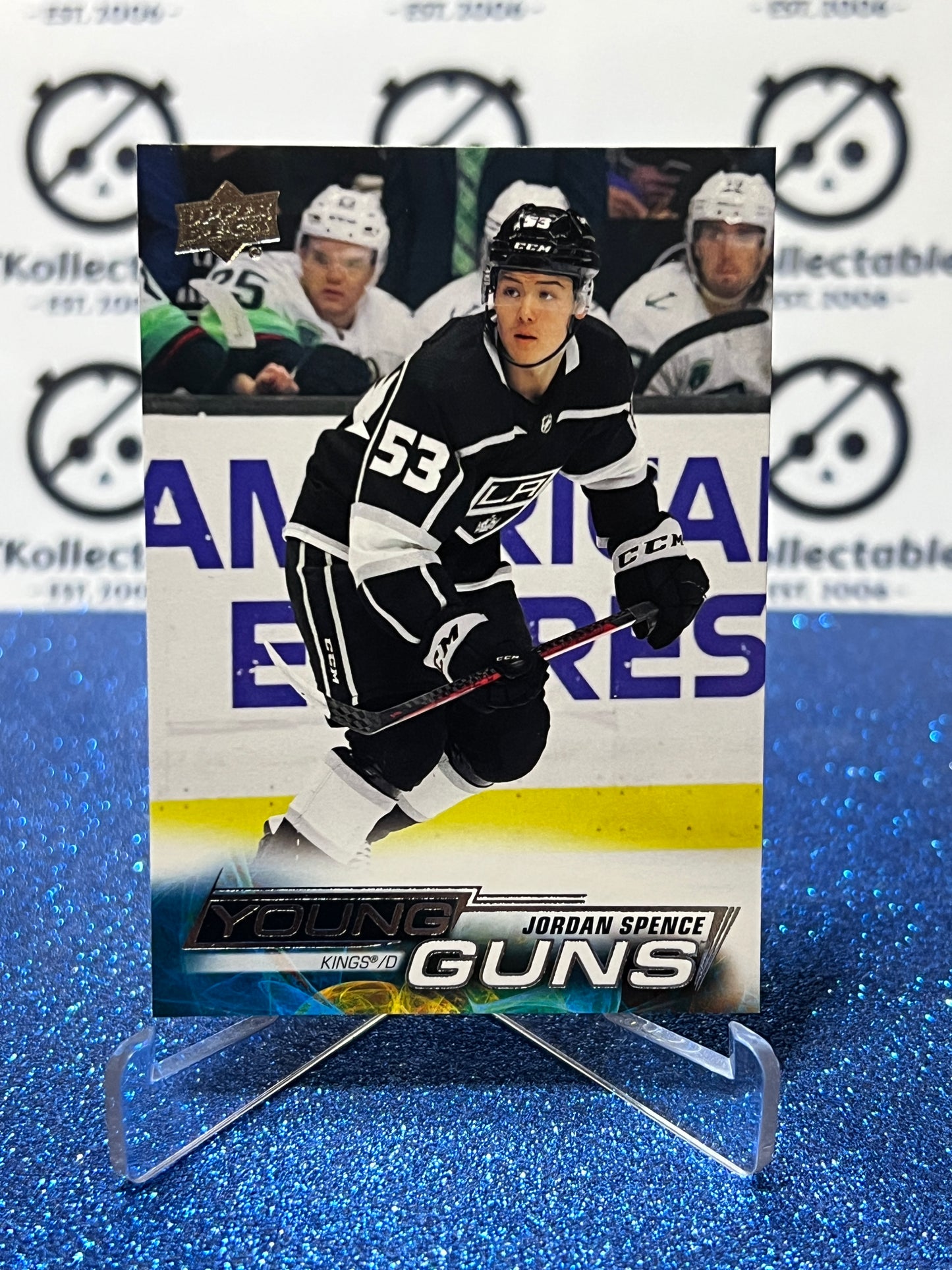 2022-23 UPPER DECK JOEDAN SPENCE # 238 RC YOUNG GUNS LA KINGS HOCKEY CARD