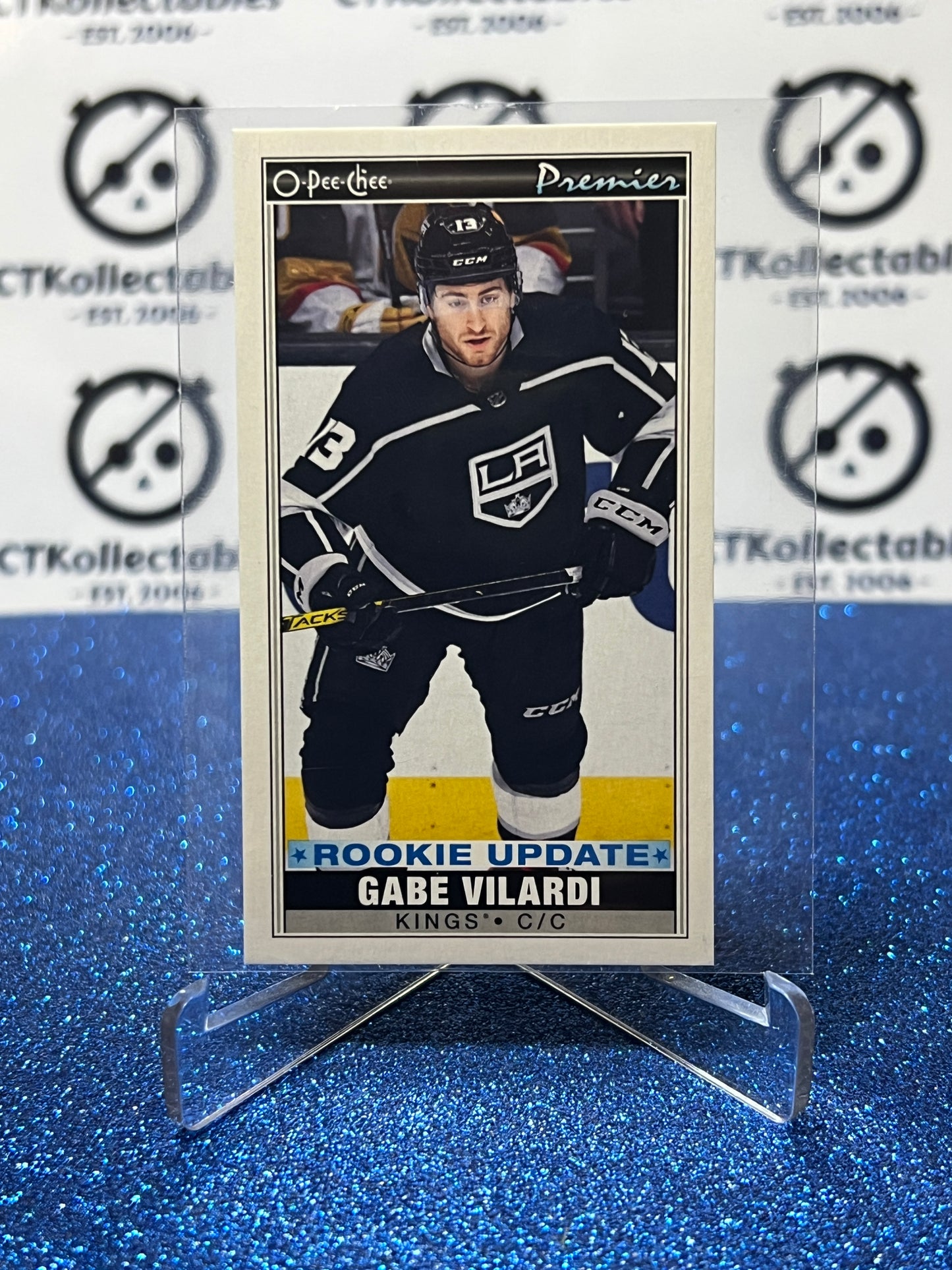 2021-22 O-PEE-CHEE GABE VILARDI # P-43 RC TALLBOYS LA KINGS HOCKEY CARD
