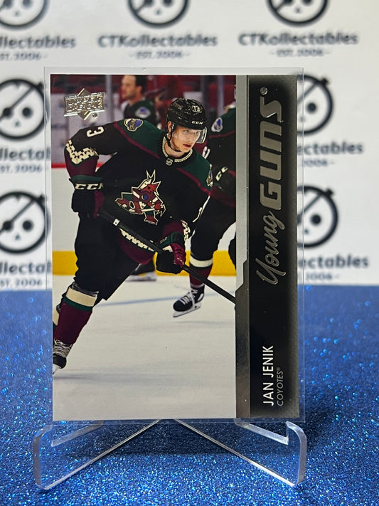 2021-22 UPPER DECK JAN JENIK # 463 YOUNG GUNS  RC ARIZONA COYOTES HOCKEY CARD