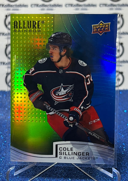 2021-22 UPPER DECK ALLURE COLE SILLINGER # R-48 COLUMBUS BLUE JACKETS NHL HOCKEY CARD
