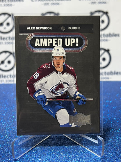 2021-22 SKYBOX ALEX NEWHOOK # AU-13 AMPED UP COLORADO AVALANCHE HOCKEY CARD