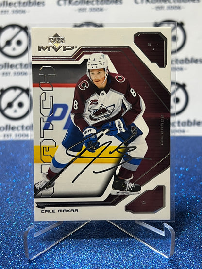 2021-22 UPPER DECK CALE MAKAR  # 67 MVP WATCH COLORADO AVALANCHE HOCKEY CARD
