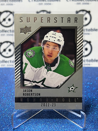 2022-23 UPPER DECK JASON ROBERTSON  # HR-24 DALLAS STARS HOCKEY CARD
