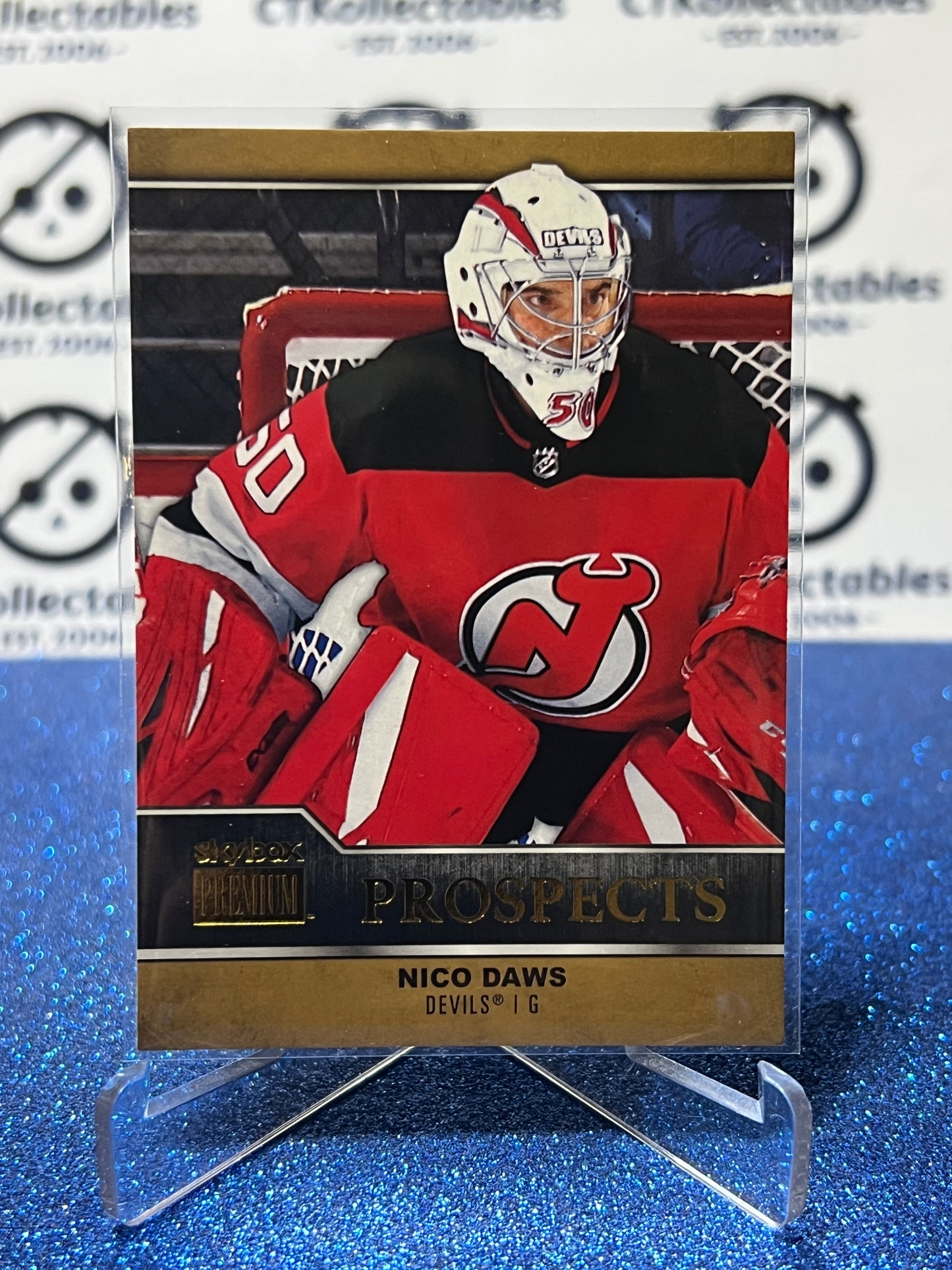 2021-22 SKYBOX NICO DAWS # PP-29 RC PROSPECTS NEW JERSEY DEVILS HOCKEY CARD