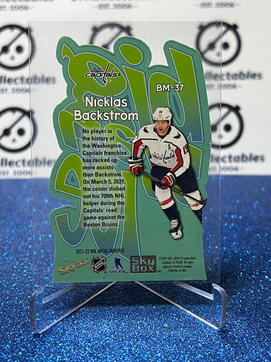 2021-22 SKYBOX NICKLAS BACKSTROM # BN-37 BIG MAN ON ICE WASHINGTON CAPITALS HOCKEY CARD