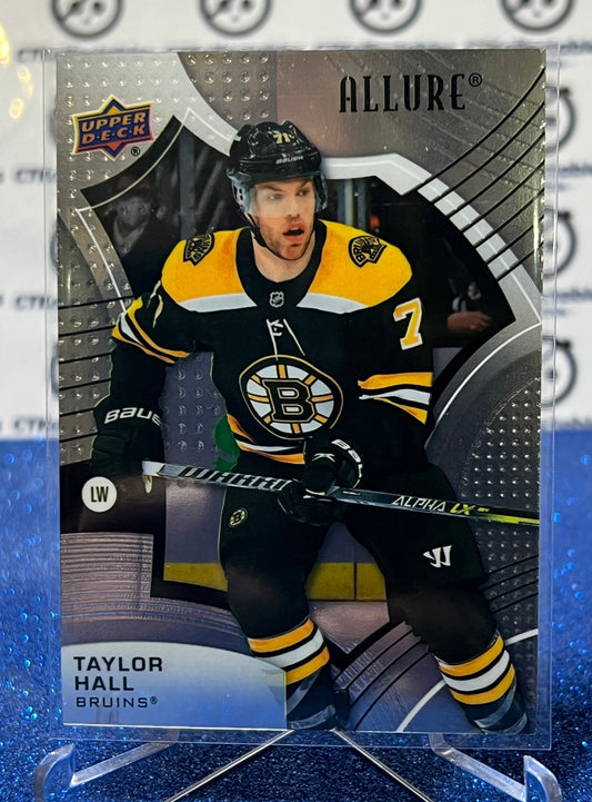 2021-22 UPPER DECK ALLURE TAYLOR HALL # 73 BOSTON BRUINS NHL HOCKEY CARD
