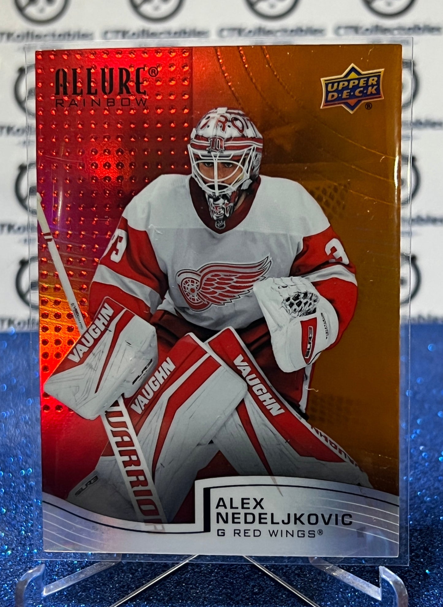 2021-22 UPPER DECK ALLURE ALEX NEDELJKOVIC # R-58 RAINBOW  DETROIT RED WINGS NHL HOCKEY CARD