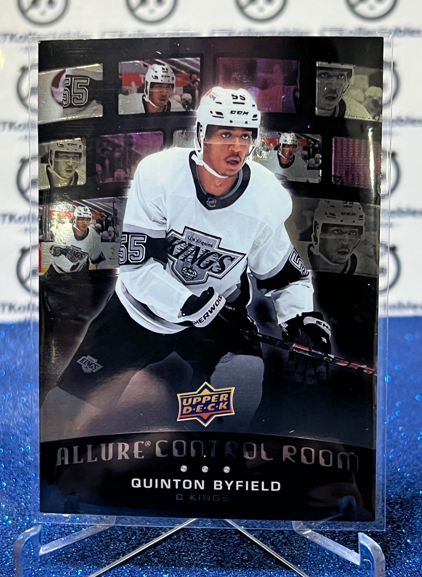 2021-22 UPPER DECK ALLURE QUINTON BYFIELD # CR-12 ROOKIE LA KINGS NHL HOCKEY CARD