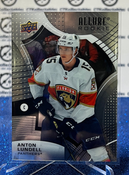 2021-22 UPPER DECK ALLURE ANTON LUNDELL # 105 FLORIDA PANTHERS NHL HOCKEY CARD