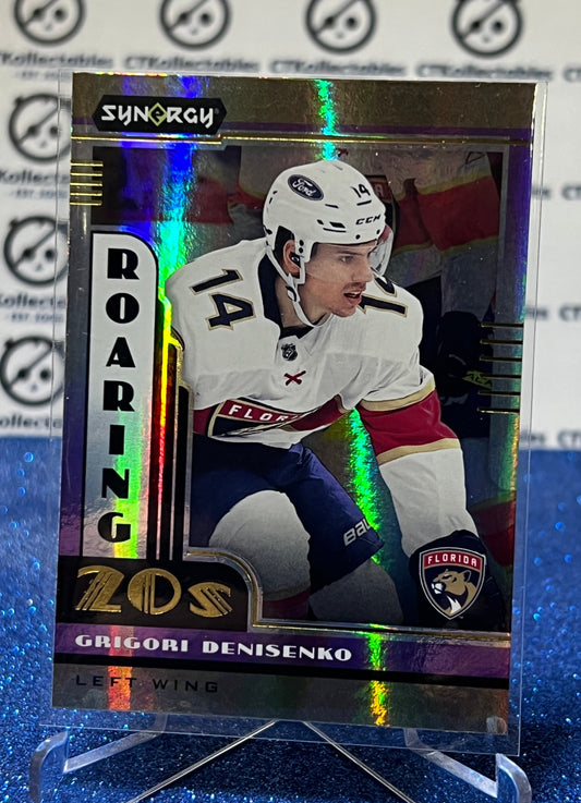 2021-22 UPPER DECK SYNERGY GRIGORI DENISENKO # R20-11 ROARING 20s ROOKIE FLORIDA PANTHERS HOCKEY CARD