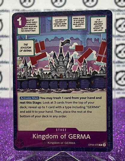 2024 ONE PIECE KINGDOM OF GERMA OP06-079 COMMON WINGS OF THE CAPTAIN  CARD