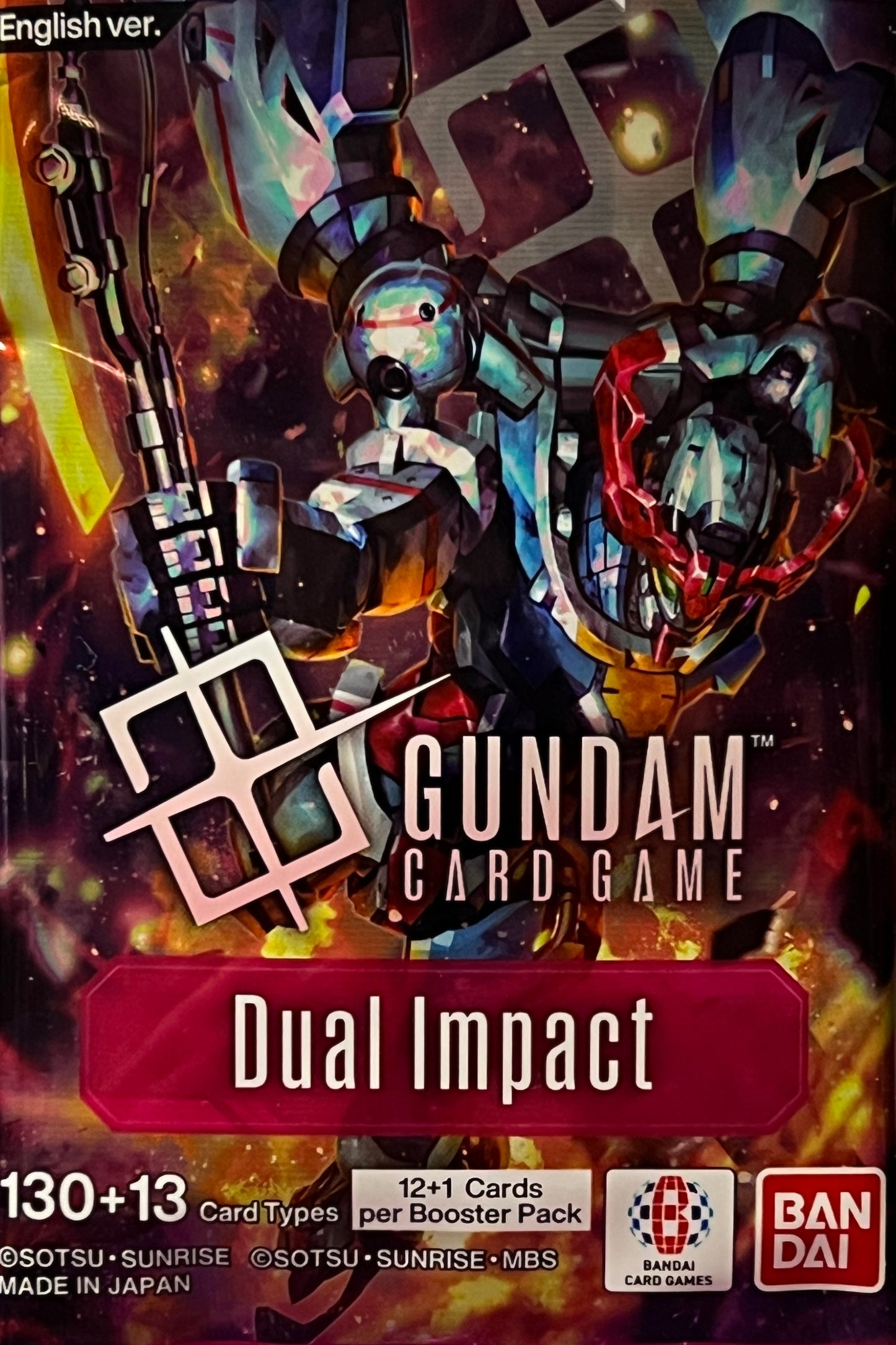 GUNDAM DUAL IMPACT ELMETH # GD02-020 LR ENGLISH FOIL GAME CARD
