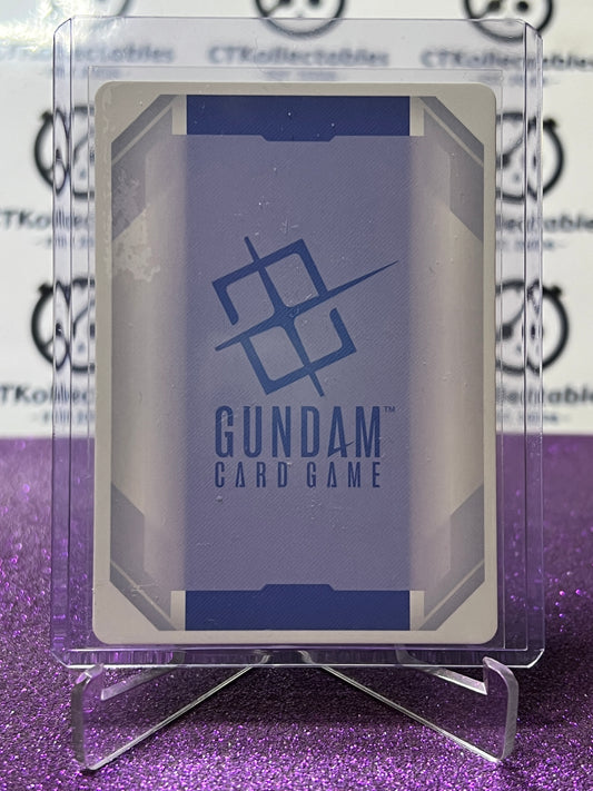 GUNDAM DUAL IMPACT GQuuuuuuX (OMEGA PSYCOMMU) # GD02-038 LR ENGLISH FOIL GAME CARD