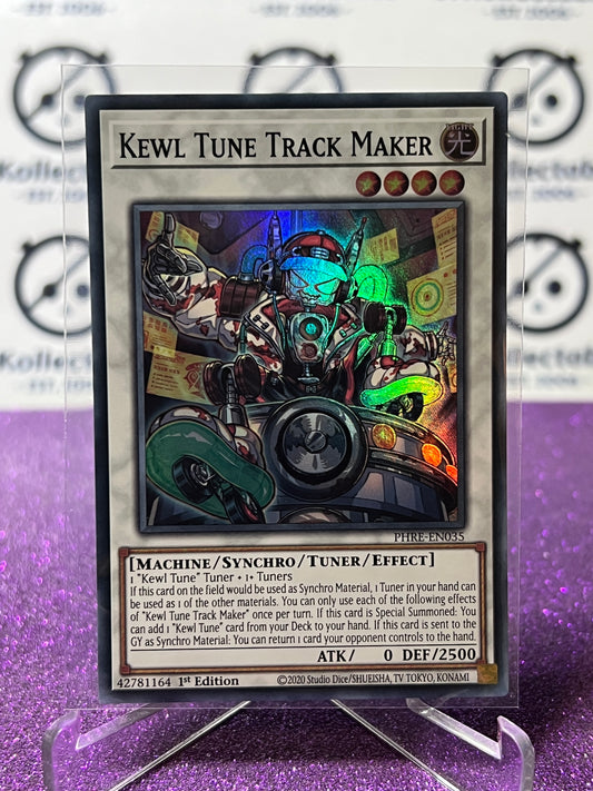 YU-GI-OH! PHANTOM REVENGE KEWL TUNE TRACK MAKER # PHRE- EN035 1ST EDITION FOIL CARD