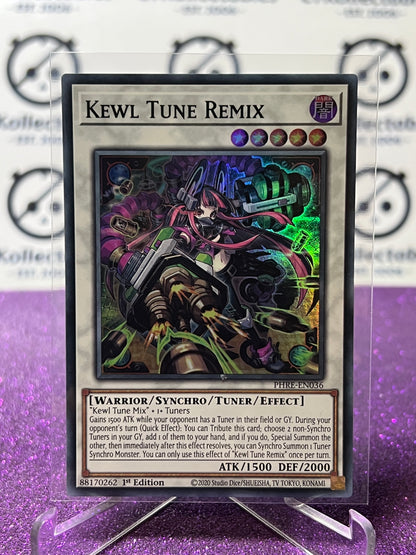 YU-GI-OH! PHANTOM REVENGE KEWL TUNE REMIX # PHRE- EN036 1ST EDITION FOIL CARD