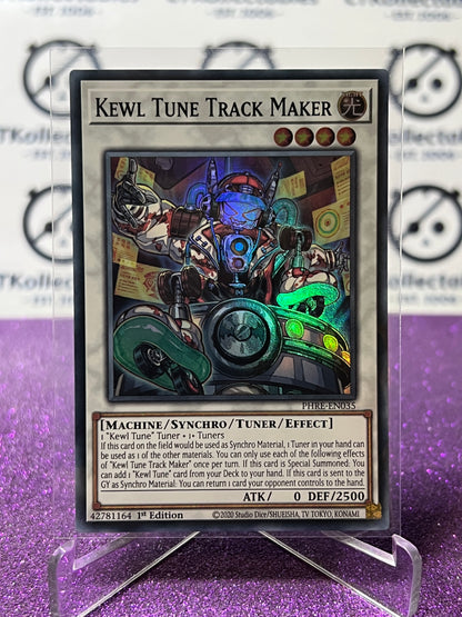 YU-GI-OH! PHANTOM REVENGE KEWL TUNE TRACK MAKER # PHRE- EN035 1ST EDITION FOIL CARD