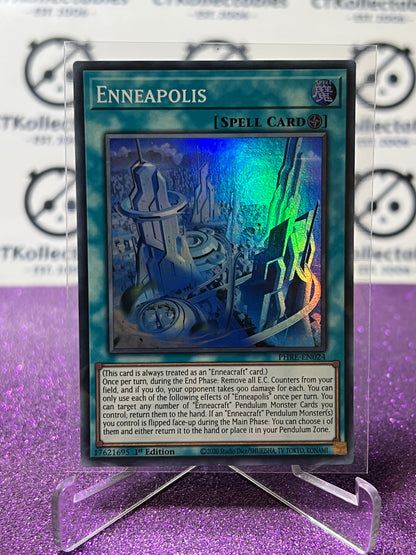 YU-GI-OH! PHANTOM REVENGE ENNEAPOLIS # PHRE- EN024 1ST EDITION FOIL CARD