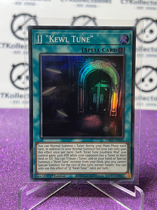 YU-GI-OH! PHANTOM REVENGE KEWL TUNE # PHRE- EN040 1ST EDITION FOIL CARD