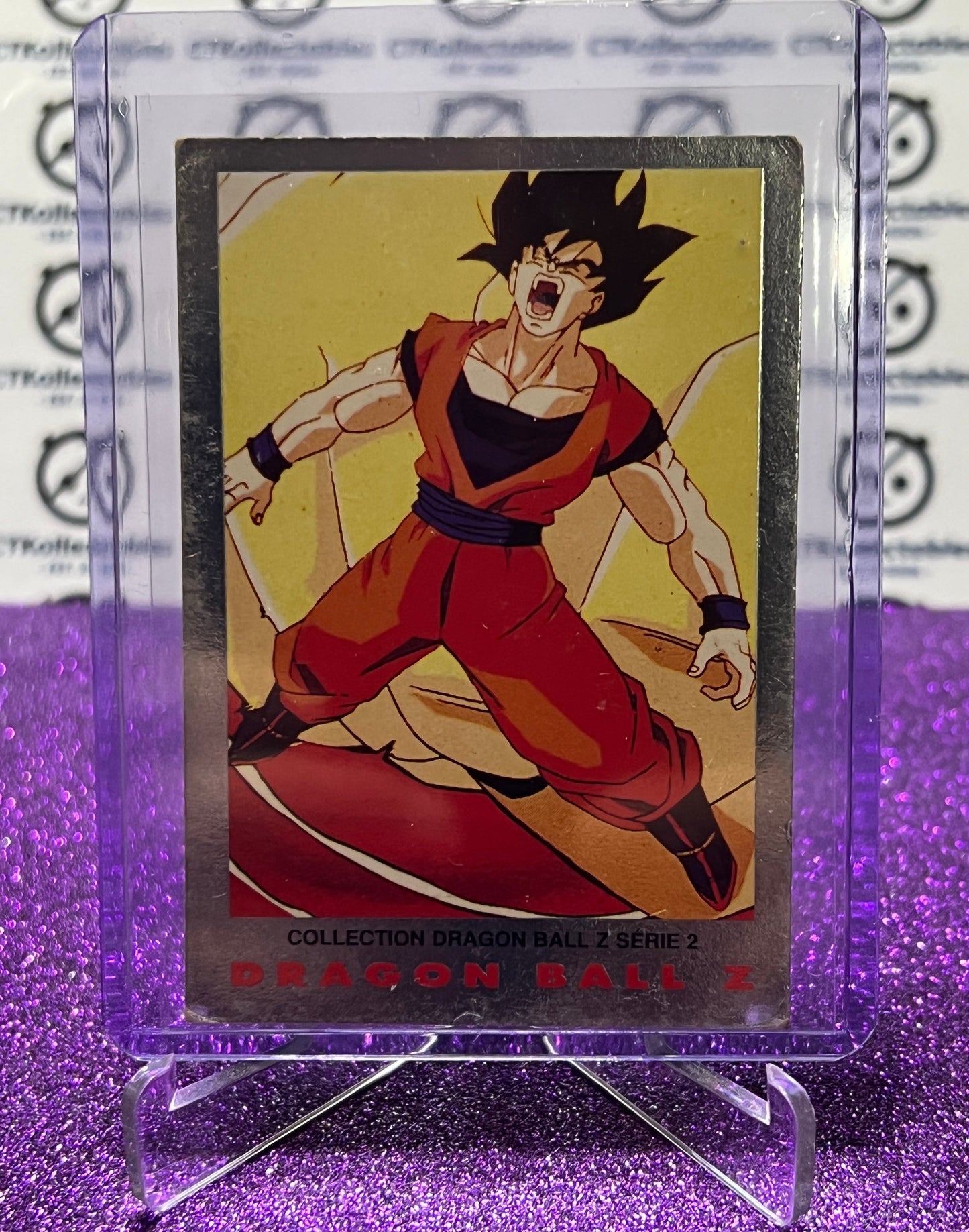 1989 DRAGON BALL Z SON GOKU # 69  GAME WORN SILVER SERIE 2 DRAGONBALL CARD