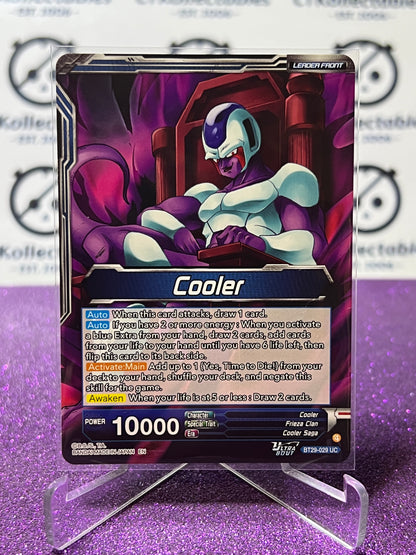 DRAGON BALL SUPER FEARSOME RIVALS COOLER # BT29-029 UC FLIP GAME CARD 2026
